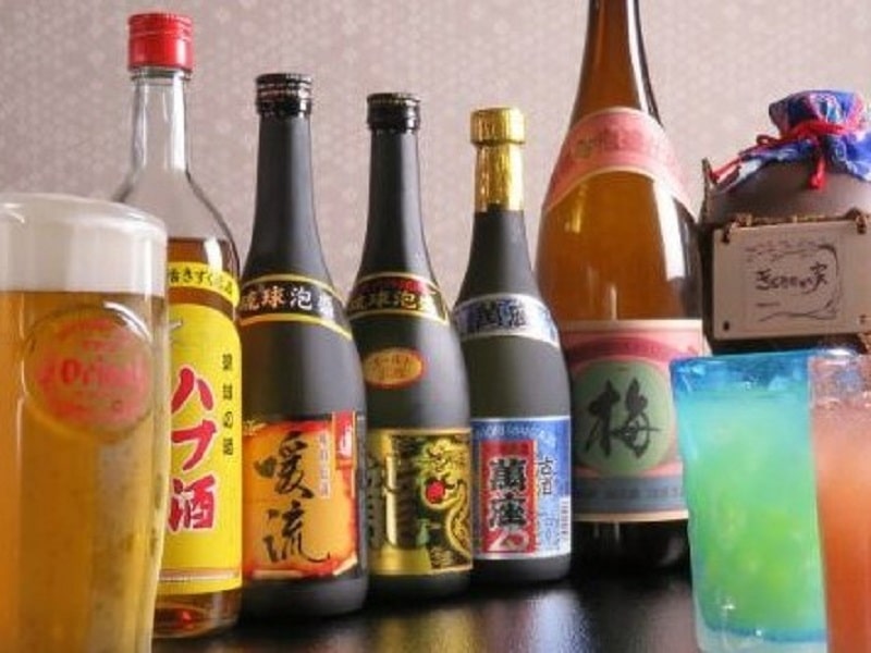 【きじむなぁの家】沖縄直送のお酒をお楽しみください。